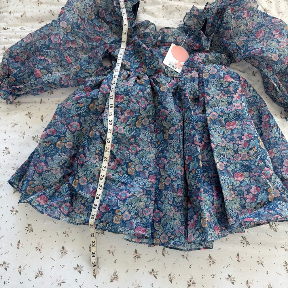 SELKIE - Mayfair Garden Puff Dress in Secret Garden - size medium - BNWT